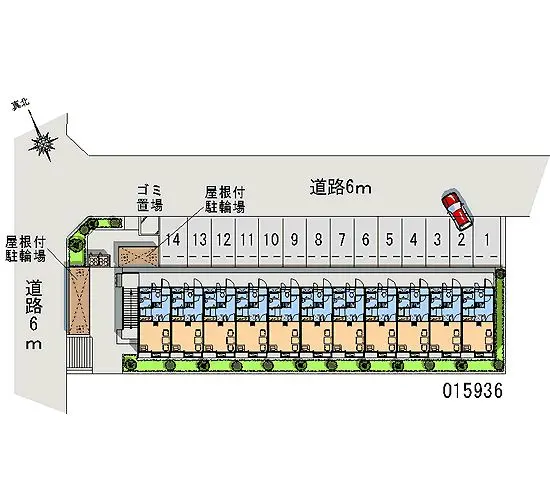 ★手数料０円★藤沢市白旗　月極駐車場（LP）